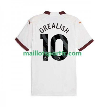 Maillot de Foot Manchester City Jack Grealish 10 Exterieur 2023/24